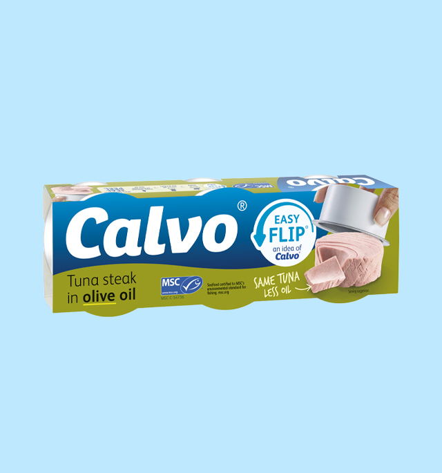 Calvo's premium tuna products