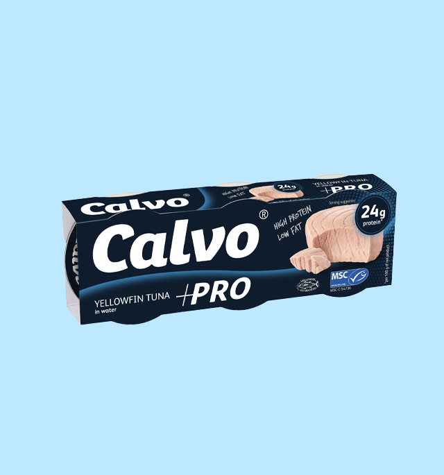 Calvo's premium tuna products