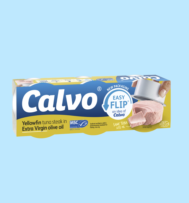 Calvo's premium tuna products
