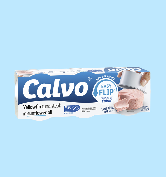Calvo's premium tuna products