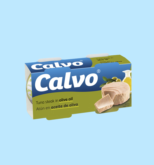 Calvo's premium tuna products