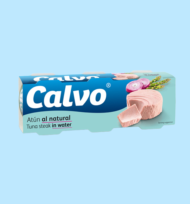 Calvo's premium tuna products