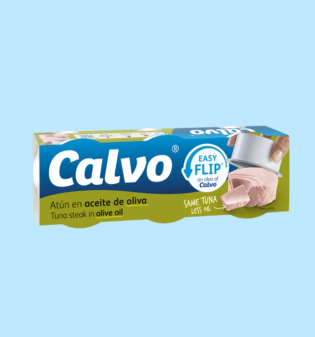 Calvo's premium tuna products