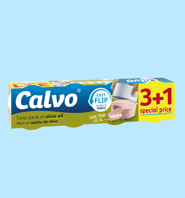 Calvo's premium tuna products