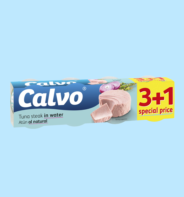 Calvo's premium tuna products