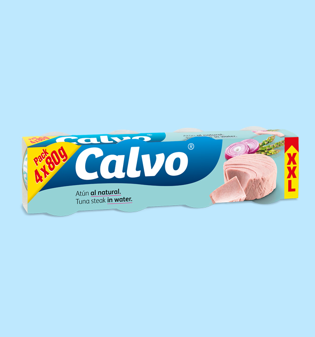 Calvo's premium tuna products