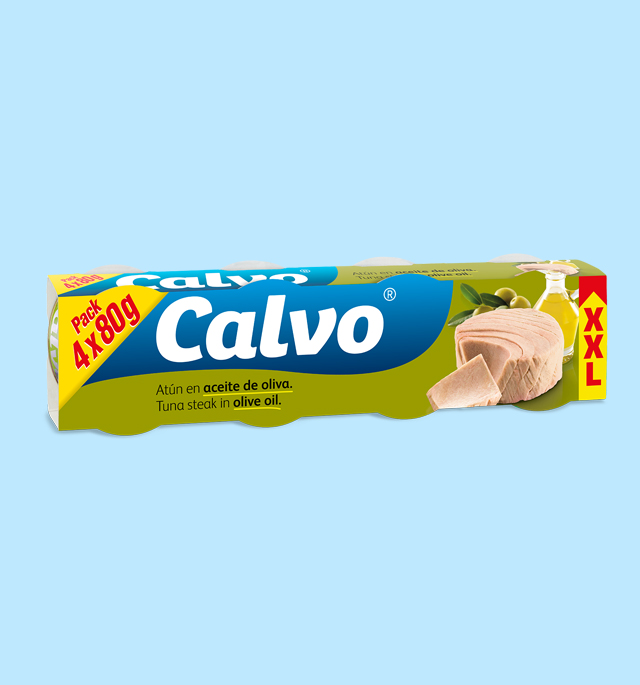 Calvo's premium tuna products