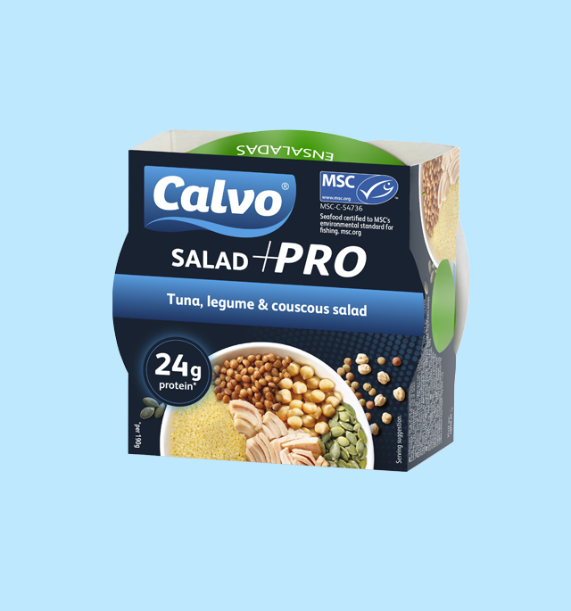 Calvo's premium tuna products